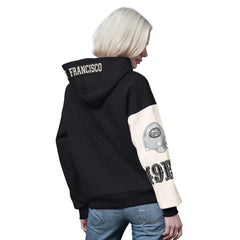 San Francisco 49ers Starter Women's 4th Down Full-Zip Hoodie Black - NFL