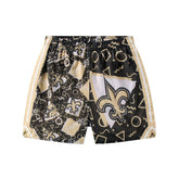 New Orleans Saints Chubbies Mesh Shorts Black - NFL