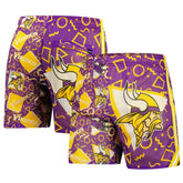 Minnesota Vikings Chubbies Mesh Shorts Purple - NFL
