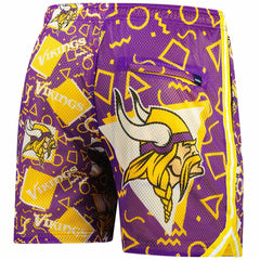 Minnesota Vikings Chubbies Mesh Shorts Purple - NFL