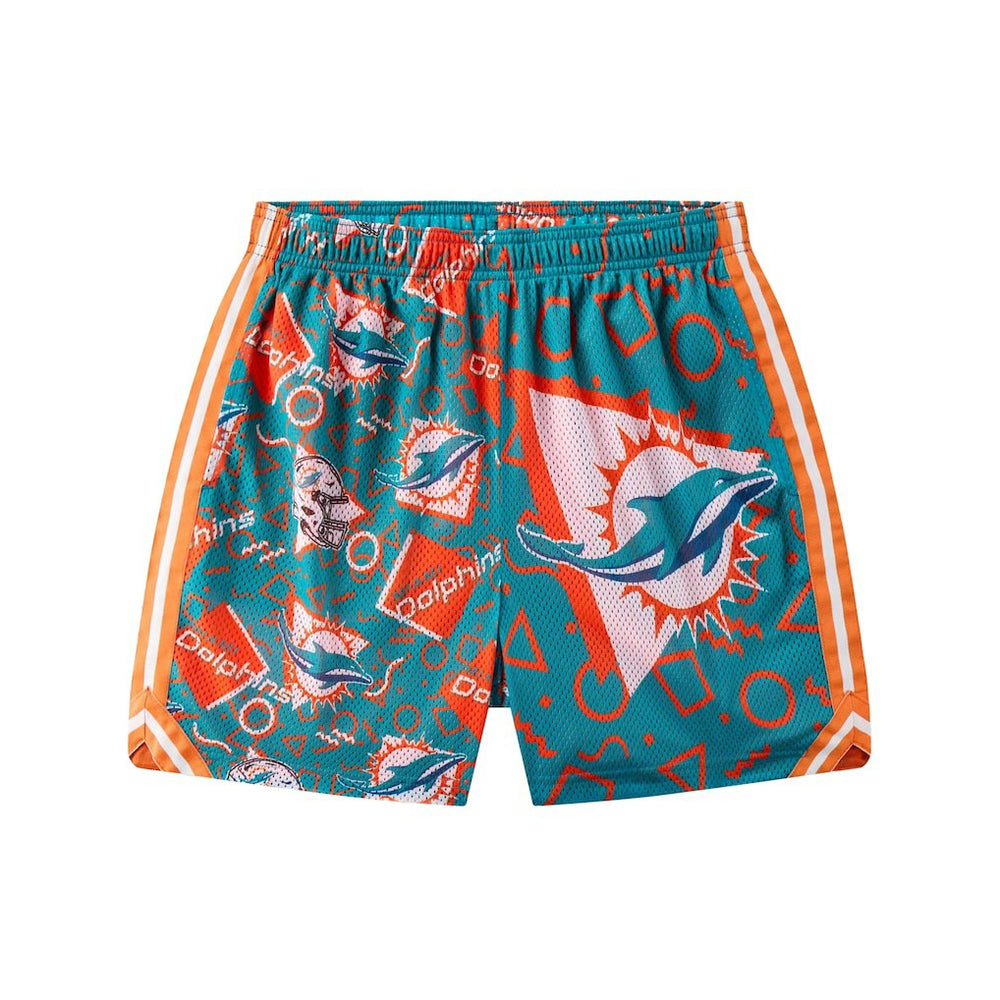 Miami Dolphins Chubbies Mesh Shorts Teal - NFL