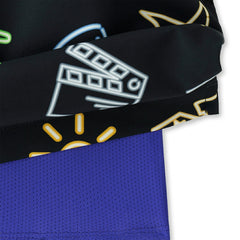 Los Angeles Rams Chubbies The Neon 5.5" Classic Lined Swim Trunks Black - NFL
