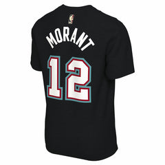 Nike - Ja Morant Memphis Grizzlies Unisex Name & Number T-Shirt - Classic Edition - Black