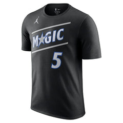 NBA - Paolo Banchero Orlando Magic Jordan Brand Unisex Name & Number T-Shirt - Statement Edition - Black