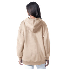 Green Bay Packers G-III 4Her by Carl Banks Women's Best Hitter Oversized Tunic Pullover Hoodie Cream - NFL