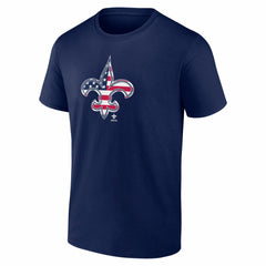 New Orleans Saints Americana T-Shirt Navy - NFL