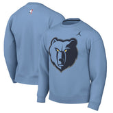 NBA - Memphis Grizzlies Jordan Brand Statement Edition Sweatshirt - Light Blue