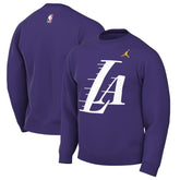 NBA - Los Angeles Lakers Jordan Brand Statement Edition Sweatshirt - Purple