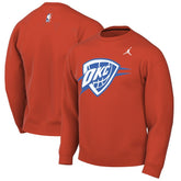 NBA - Oklahoma City Thunder Jordan Brand Statement Edition Sweatshirt - Orange