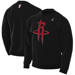 NBA - Houston Rockets Jordan Brand Statement Edition Sweatshirt - Black