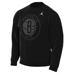 NBA - Brooklyn Nets Jordan Brand Statement Edition Sweatshirt - Black