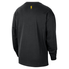 Nike - Los Angeles Lakers 2025/26 City Edition Remix Essential Logo Long Sleeve T-Shirt - Black