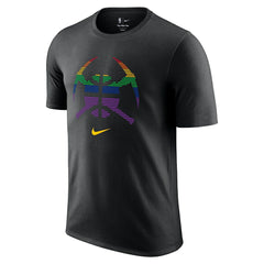 Nike - Denver Nuggets 2025/26 City Edition Remix Essential Logo T-Shirt - Black