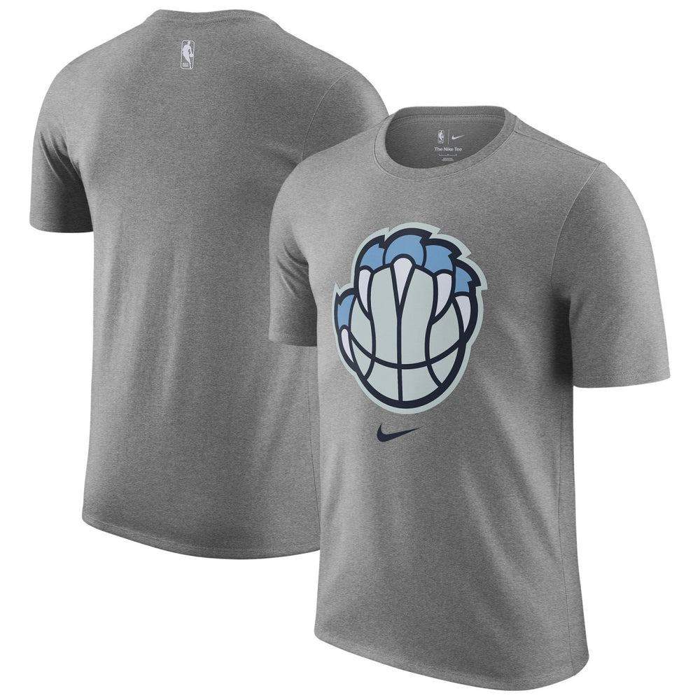 Nike - Memphis Grizzlies 2025/26 City Edition Remix Essential Logo T-Shirt - Heather Gray