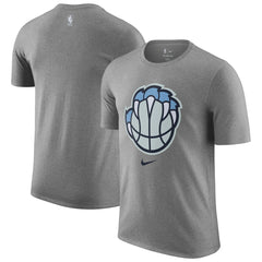 Nike - Memphis Grizzlies 2025/26 City Edition Remix Essential Logo T-Shirt - Heather Gray