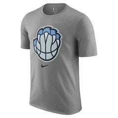 Nike - Memphis Grizzlies 2025/26 City Edition Remix Essential Logo T-Shirt - Heather Gray