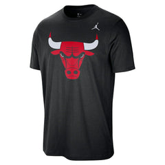 NBA - Chicago Bulls Jordan Brand Statement Edition Essential T-Shirt - Black