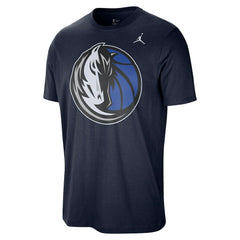 NBA - Dallas Mavericks Jordan Brand Statement Edition Essential T-Shirt - Navy