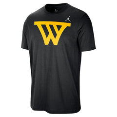 NBA - Golden State Warriors Jordan Brand Statement Edition Essential T-Shirt - Black