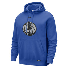 Nike - Dallas Mavericks 2025/26 City Edition Essential Logo Remix Hoodie - Blue