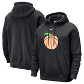 Nike - Atlanta Hawks 2025/26 City Edition Essential Logo Remix Hoodie - Black