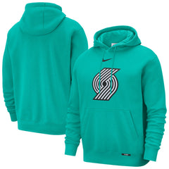 Nike - Portland Trail Blazers 2025/26 City Edition Essential Logo Remix Hoodie - Green