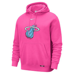 Nike - Miami Heat 2025/26 City Edition Essential Logo Remix Hoodie - Pink