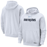 Nike - Memphis Grizzlies 2025/26 City Edition Essential Remix Club Hoodie - White