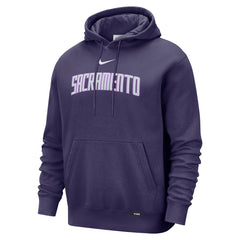 Nike - Sacramento Kings 2025/26 City Edition Essential Remix Club Hoodie - Purple