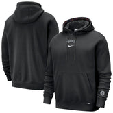 Nike - Brooklyn Nets 2025/26 City Edition Courtside Remix Premium Hoodie - Black