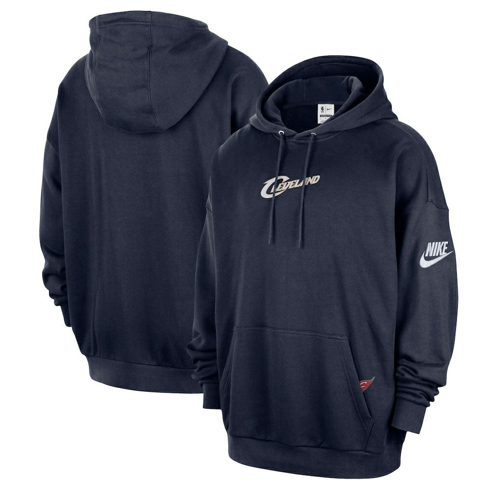 Nike - Cleveland Cavaliers Classic Edition Hardwood Classics Premium Club Heavyweight Fleece Hoodie - Navy