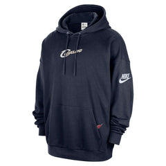 Nike - Cleveland Cavaliers Classic Edition Hardwood Classics Premium Club Heavyweight Fleece Hoodie - Navy