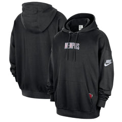 Nike - Memphis Grizzlies Classic Edition Hardwood Classics Premium Club Heavyweight Fleece Hoodie - Black