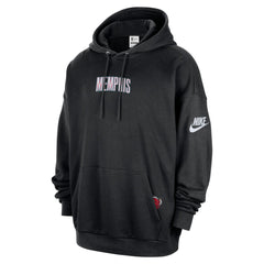 Nike - Memphis Grizzlies Classic Edition Hardwood Classics Premium Club Heavyweight Fleece Hoodie - Black