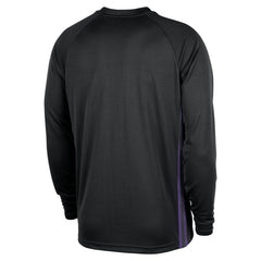 Nike - Los Angeles Lakers 2025/26 City Edition Authentic Pregame Dri-FIT Long Sleeve Shooting T-Shirt - Black