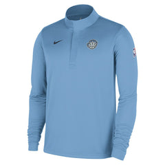 Nike - Memphis Grizzlies 2025/26 City Edition Remix Authentic Coaches Dri-FIT Half-Zip Top - Light Blue