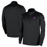 Nike - Minnesota Timberwolves 2025/26 City Edition Remix Authentic Coaches Dri-FIT Half-Zip Pullover - Black
