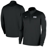 Nike - Portland Trail Blazers 2025/26 City Edition Remix Authentic Coaches Dri-FIT Half-Zip Top - Black