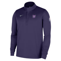 Nike - Sacramento Kings 2025/26 City Edition Remix Authentic Coaches Dri-FIT Half-Zip Top - Purple