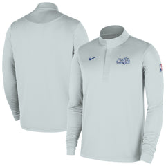 Nike - Orlando Magic 2025/26 City Edition Remix Authentic Coaches Dri-FIT Half-Zip Top - Silver