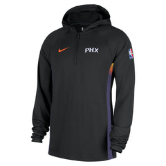 Nike - Phoenix Suns 2025/26 City Edition Remix Authentic On-Court Quarter-Zip Dri-FIT Hooded Jacket - Black
