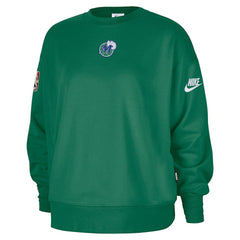 Nike - Dallas Mavericks Women's Classic Edition Hardwood Classics Premium Phoenix Fleece Sweatshirt - Green
