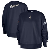 Nike - Cleveland Cavaliers Women's Classic Edition Hardwood Classics Premium Phoenix Fleece Sweatshirt - Navy
