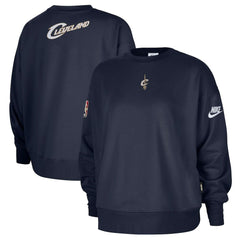 Nike - Cleveland Cavaliers Women's Classic Edition Hardwood Classics Premium Phoenix Fleece Sweatshirt - Navy
