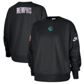 Nike - Memphis Grizzlies Women's Classic Edition Hardwood Classics Premium Phoenix Fleece Sweatshirt - Black