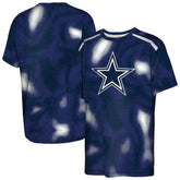 Dallas Cowboys Outerstuff Youth End Zone Dri-Tek T-Shirt Navy - NFL