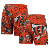 Cincinnati Bengals Chubbies Mesh Shorts Orange - NFL