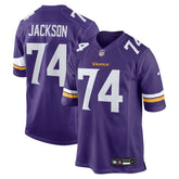 Donovan Jackson Minnesota Vikings 2025 NFL Draft First Round Pick Game Jersey Purple - Nike