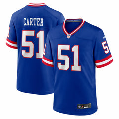 Abdul Carter New York Giants First Round Pick 2nd Alternate Game Jersey Royal - Nike