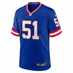 Abdul Carter New York Giants First Round Pick 2nd Alternate Game Jersey Royal - Nike